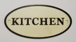 Deko Schild "Kitchen"