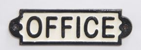 Deko Schild "office"