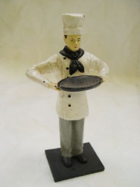Koch Figur Kartenhalter