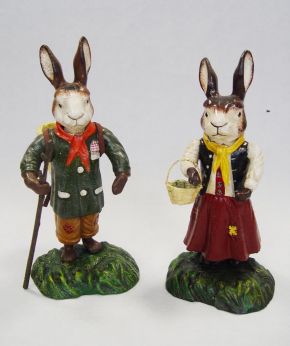 Osterhasen Set Nostalgie