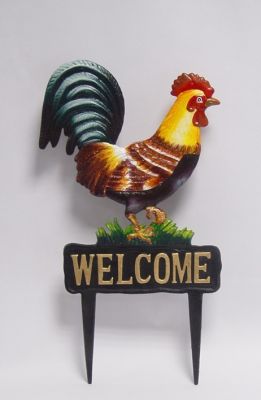 Hahn "Welcome" Zaun