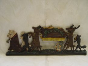 Wandbild "Jäger Beerdigung"