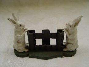 Hasen Zaun Kartenhalter