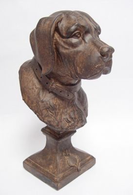 Resin Hunde Büste "Jack"