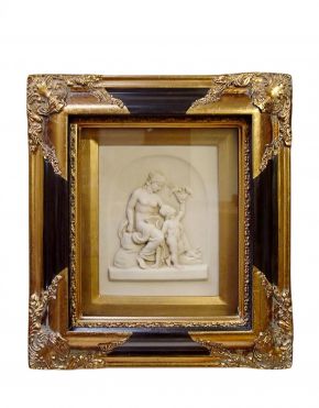 Gold Rahmen mit 3D-Bild
