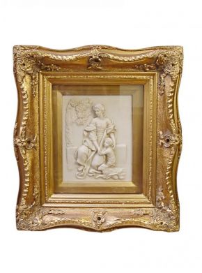 Gold Rahmen mit 3D-Bild