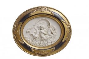 Gold Rahmen mit 3D-Bild