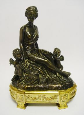 Statue "Lady and putti"