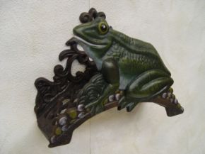 Schlauchhalter Garten Frosch