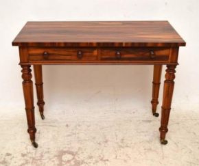 Antique William 1V Rosewood Writing Table