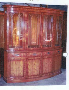 Allbow bookcase Sonderanfertigung Eibe 