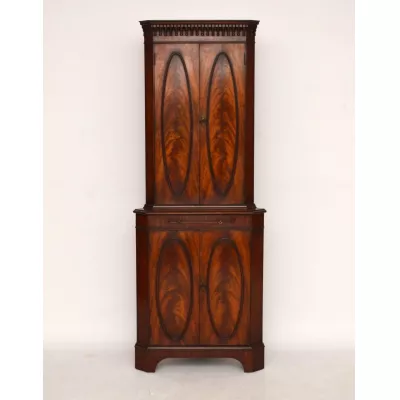 Eckschrank Corner Cabinet Mahagoni