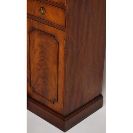 Antiker Mahagoni Sekretär Bücherregal