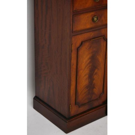 Antiker Mahagoni Sekretär Bücherregal