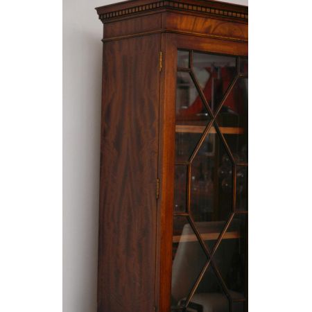 Antiker Mahagoni Sekretär Bücherregal