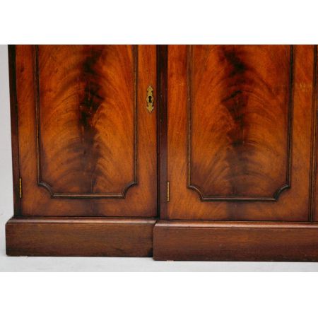 Antiker Mahagoni Sekretär Bücherregal