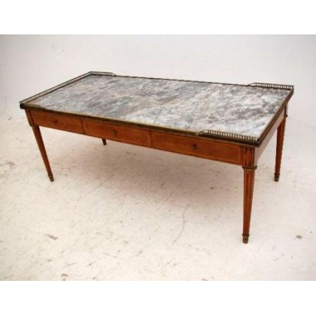 Antiker Marmor Couchtisch