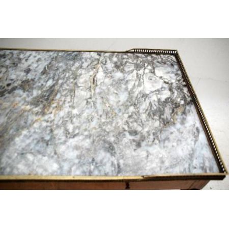 Antiker Marmor Couchtisch