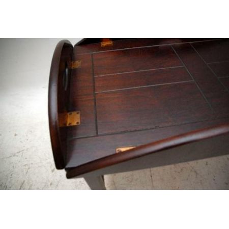 Antiker georgianischer Beistelltisch