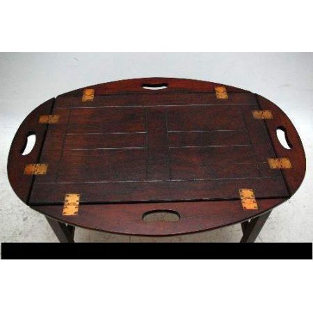 Antiker georgianischer Beistelltisch