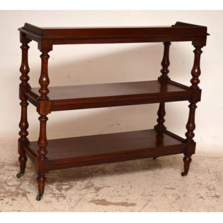 Antiker viktorianische Mahagoni Buffet