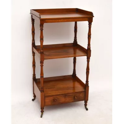 Frühes Victorian Walnut Buffet antik