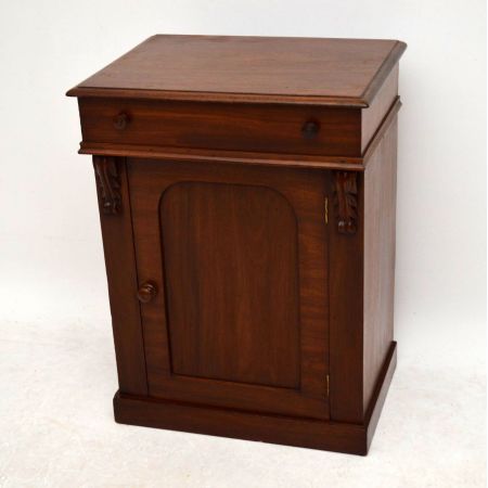 Antik Wilhelm IV Mahagoni Schränkchen Chiffonier