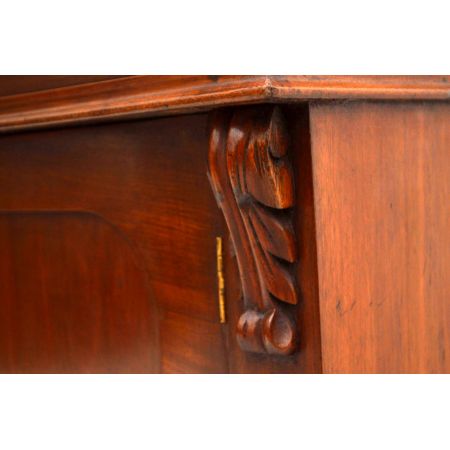 Antik Wilhelm IV Mahagoni Schränkchen Chiffonier