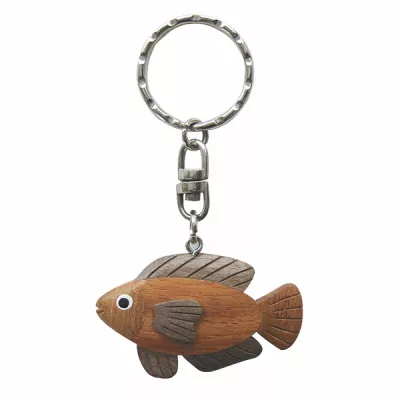 Maritim by Morris Schlüsselanhänger - Goldfisch, Holz