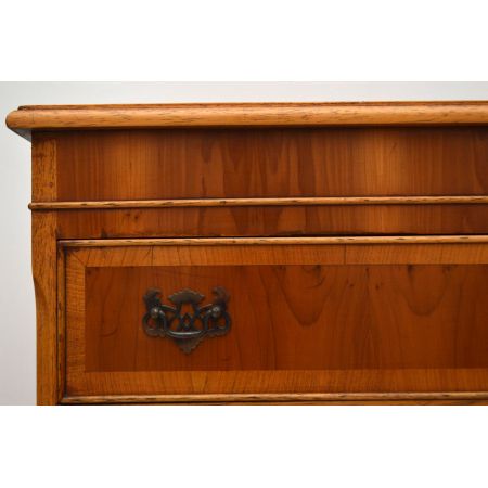 Antike Eibenholz Kommode Chest on Chest