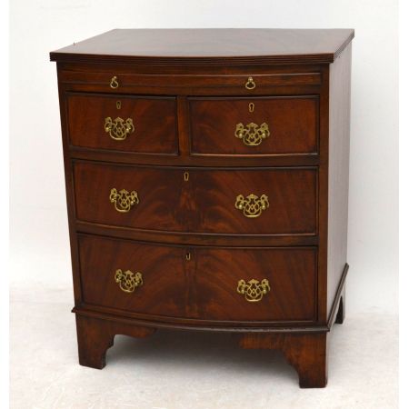 Antike Victorian Mahogani Kommode Schubladenkommode mit vier Schubladen