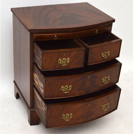 Antike Victorian Mahogani Kommode Schubladenkommode mit vier Schubladen