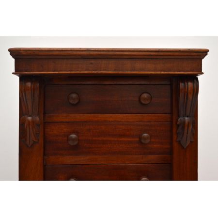 Victorian Mahagoni Wellington Kommode