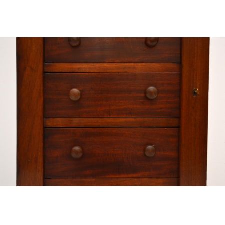 Victorian Mahagoni Wellington Kommode