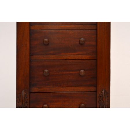 Victorian Mahagoni Wellington Kommode