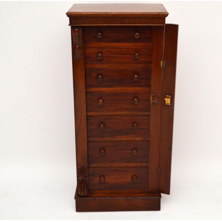 Victorian Mahagoni Wellington Kommode