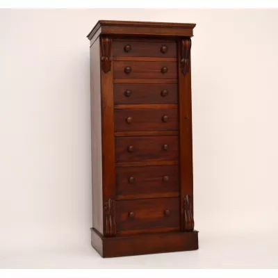 Victorian Mahagoni Wellington Kommode
