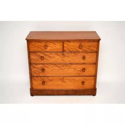 Victorian Satin Birch Kommode