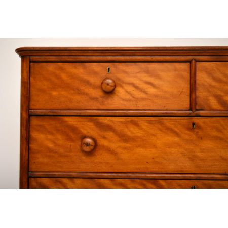 Victorian Satin Birch Kommode