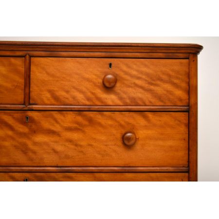 Victorian Satin Birch Kommode