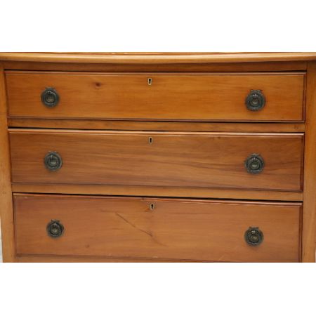 Spiegelkommode Jugendstil, Dressingtable aus Satin Walnut