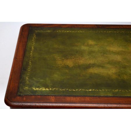 Viktorianischer Mahagoni Schreibtisch antik