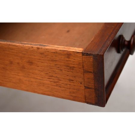 Viktorianischer Mahagoni Schreibtisch antik