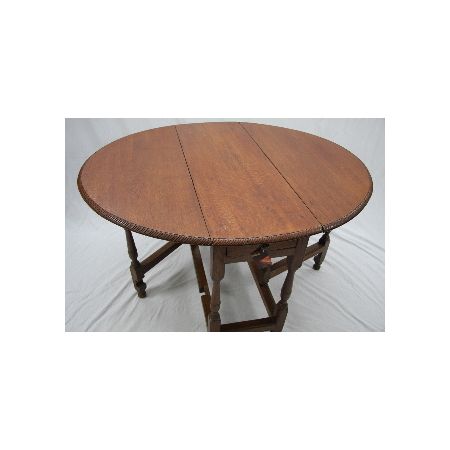 Tisch - Gateleg mit Schublade