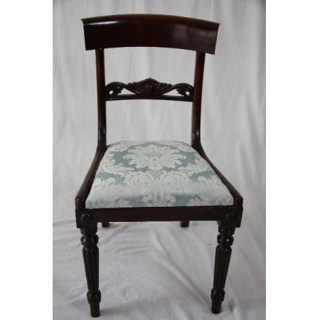 Stuhl im Poseidon design aus Mahagoni