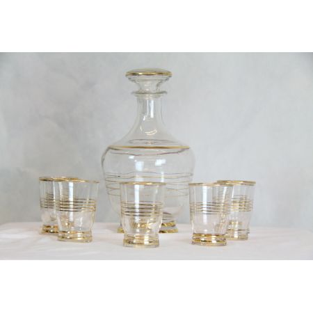 8er Set Karaffe/Gläser