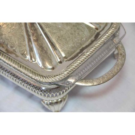 Antike Goldschale mit Deckel