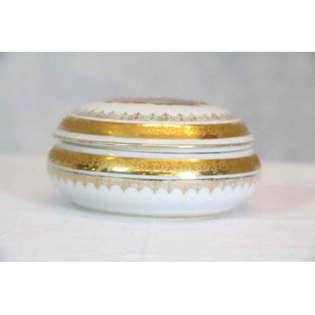 Porzellandose "Fürst und Lady"