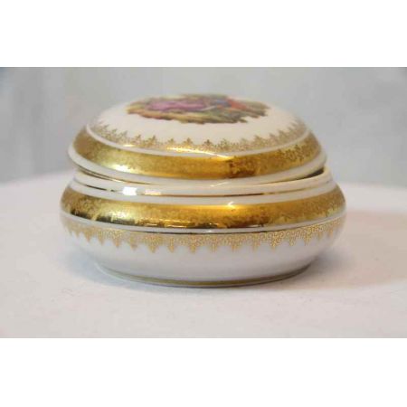 Porzellandose "Fürst und Lady"