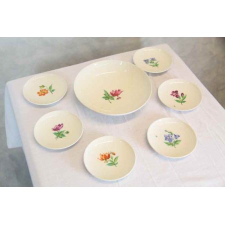 7er Set Teller "Blumen"